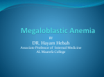 megaloblastic anemia (1).