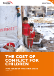 The Cost of Conflict for Children: Five Years of the Syria Crisis