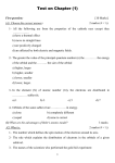 Test on chapter (1)