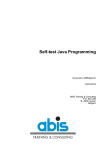 Self-test Java Programming