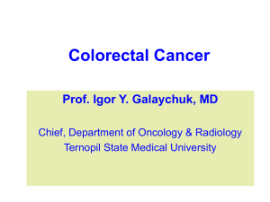 Colorectal Cancer