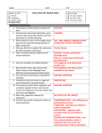 Review Sheet Answers