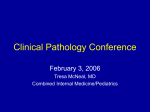 Clinical Pathology Conference