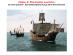 Chapter 2: New Empires in America