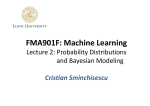 Probability Distributions and Bayesian Modeling