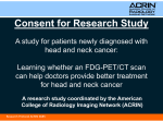 Consent for Research Study A study for patients newly diagnosed