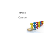 Queue - unit 1