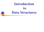 Introduction to Data Structures