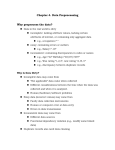 Chapter 4. Data Preprocessing Why preprocess the data? Data in