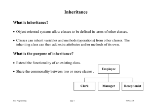 Inheritance