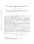 Characterizing the number of coloured $ m $