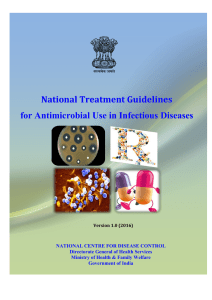 National Treatment Guidelines for Antimicrobial Use in Infectious