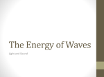 The Energy of Waves