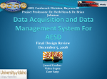 Final Design Review - Senior Design
