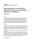 Sexual Selection IQ