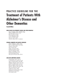 PRACTICE GUIDELINE FOR THE Treatment of Patients With