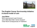 Survivors and Chronic Cancer Patients: The English Cancer