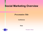 Social Marketing PowerPoint