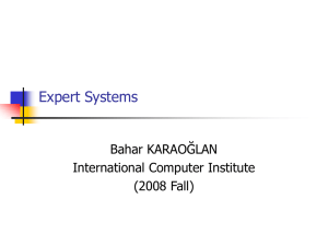 Expert Systems