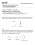Organic Chemistry Lecture Outline Carbonyl