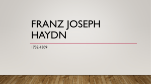 Franz Joseph Haydn