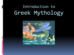 intro to greek mythology ppt