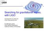 2. Gravitational Waves - Hanford Observatory
