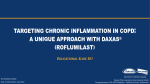 Treating chronic inflammation in COPD with Daxas
