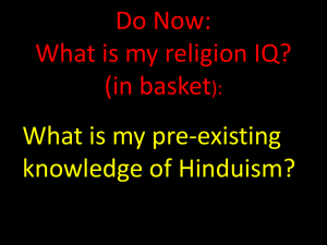 What is Hinduism?