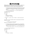 Chapter 8 Practice Key