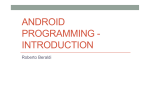 Introduction to android