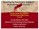 Dissecting the Transmission Biology of Vector