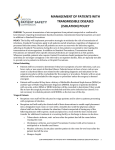 Management of Patients with Transmissible Diseases (Isolation) Policy