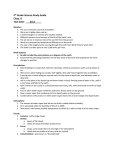 5 th Grade Science Study Guide Chap. 8 Test Date: ___2/12