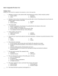 Ionic Compounds Practice Test