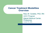 Cancer Treatment Modalities