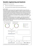 Genetic engineering NOTES File