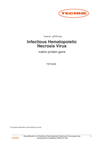 Infectious Hematopoietic Necrosis Virus