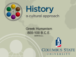 Chapter 8 Hellenic Culture