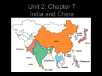 Chapter 7: India and China - W W W . M R S O B R Y A N