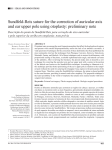 Sundfeld-Reis suture for the correction of auricular axis and ear