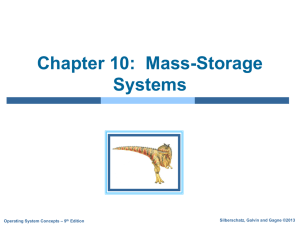 Chapter 10: Mass-Storage Structure