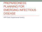 Preparedness Planning for Emerging Infectious Disease