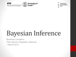 Bayesian Inference - Translational Neuromodeling Unit