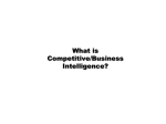 Cognos Enterprise Business Intelligence for e