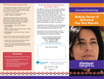 Brochure - Making Sense of Abnormal Pap Test Results