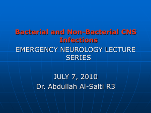 Aseptic Meningitis