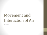Movement and Interaction of Air