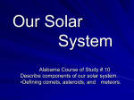 Our Solar System