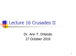 16 Lecture 16 Crusad..